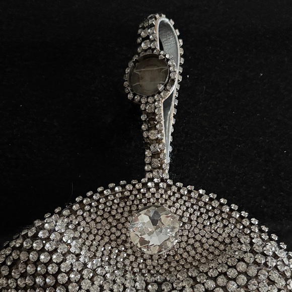 Silver Rhinestone Clutch - Picture 2 of 6